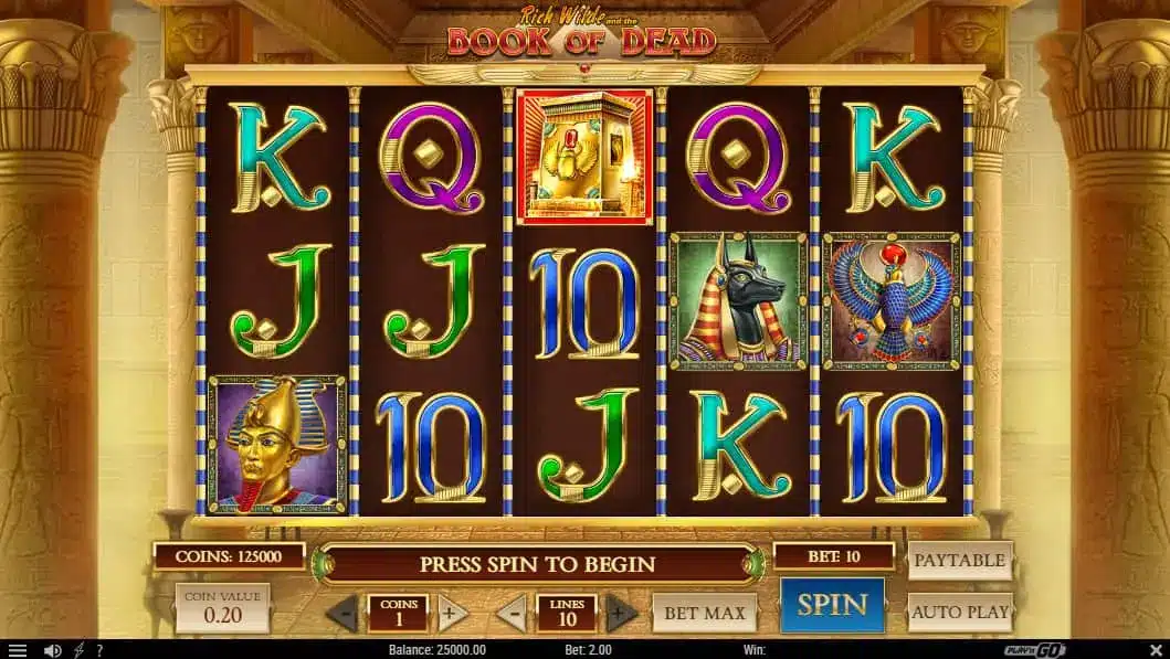Low Deposit Book of Dead: Canadian Casino Options