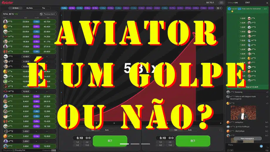 Aviator é um golpe ou não?