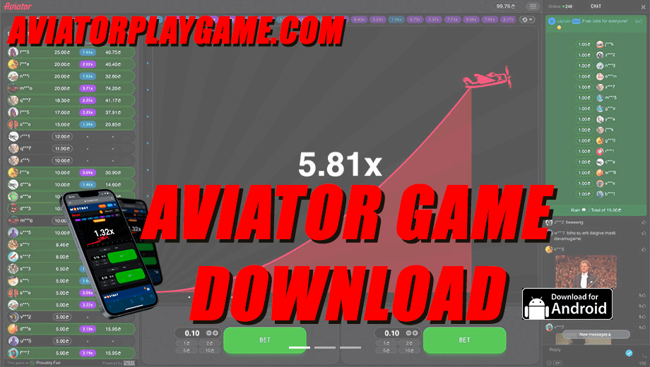 Aviator Game Download