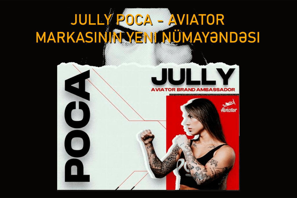 Jully Poca - Aviator markasının yeni nümayəndəsi