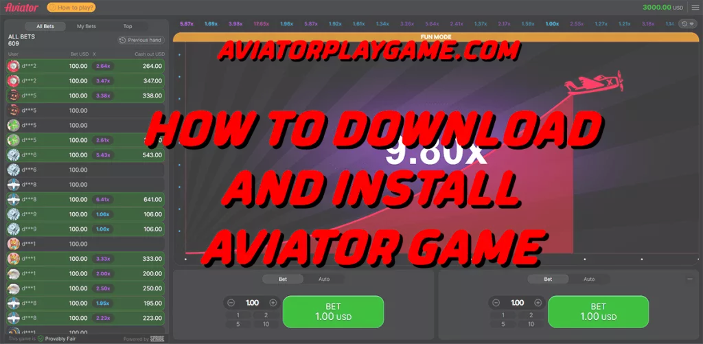 How To download and install Aviator game