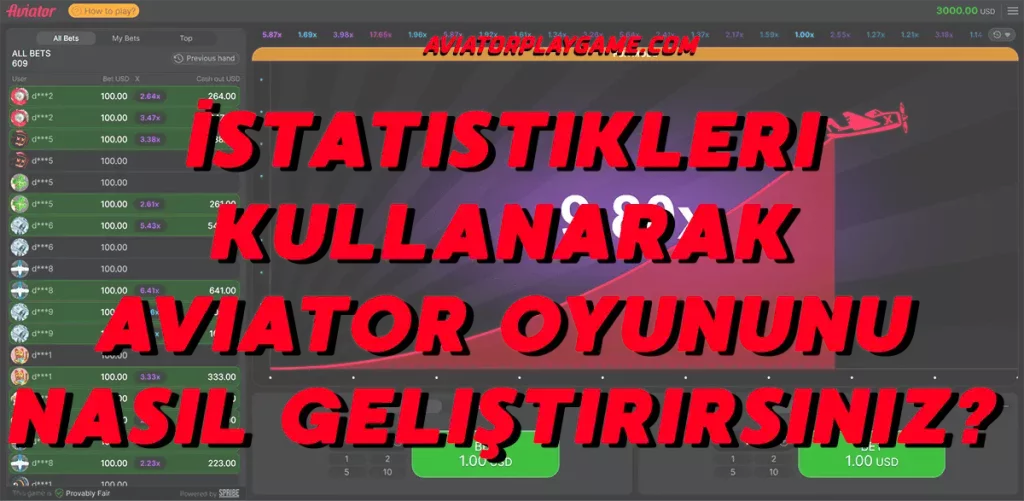 İstatistikleri Kullanarak Aviator Oyununu Nasıl Geliştirirsiniz?