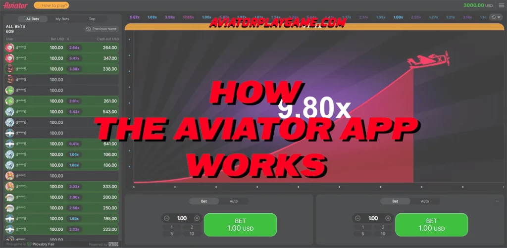 How the Aviator App Works