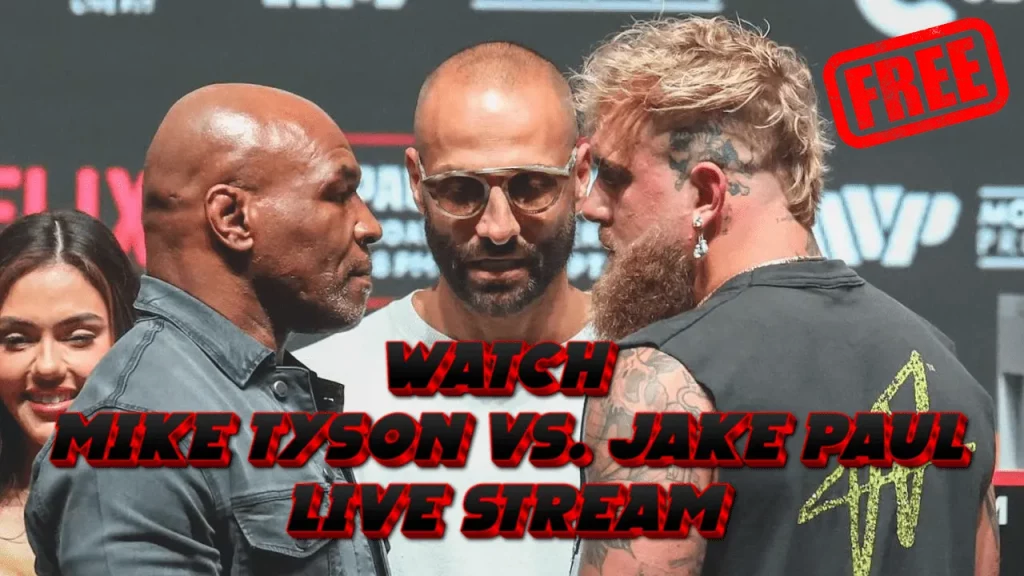 Watch Mike Tyson vs Jake Paul live stream