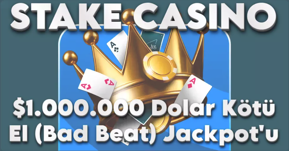 $1.000.000 Dolar Kötü El (Bad Beat) Jackpot'u