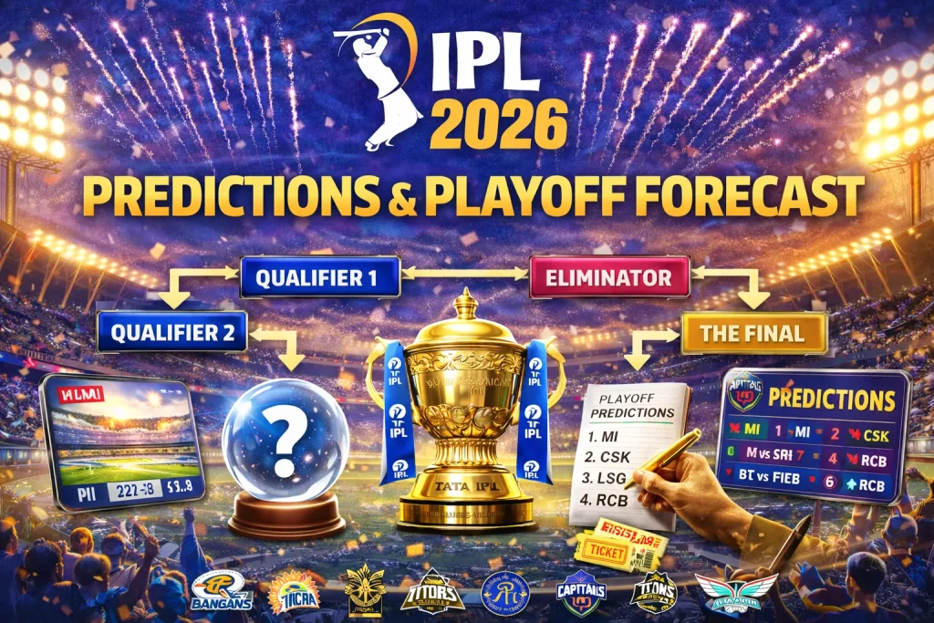 IPL 2026 Predictions 4 IPL 2026 Predictions & Playoff Forecast