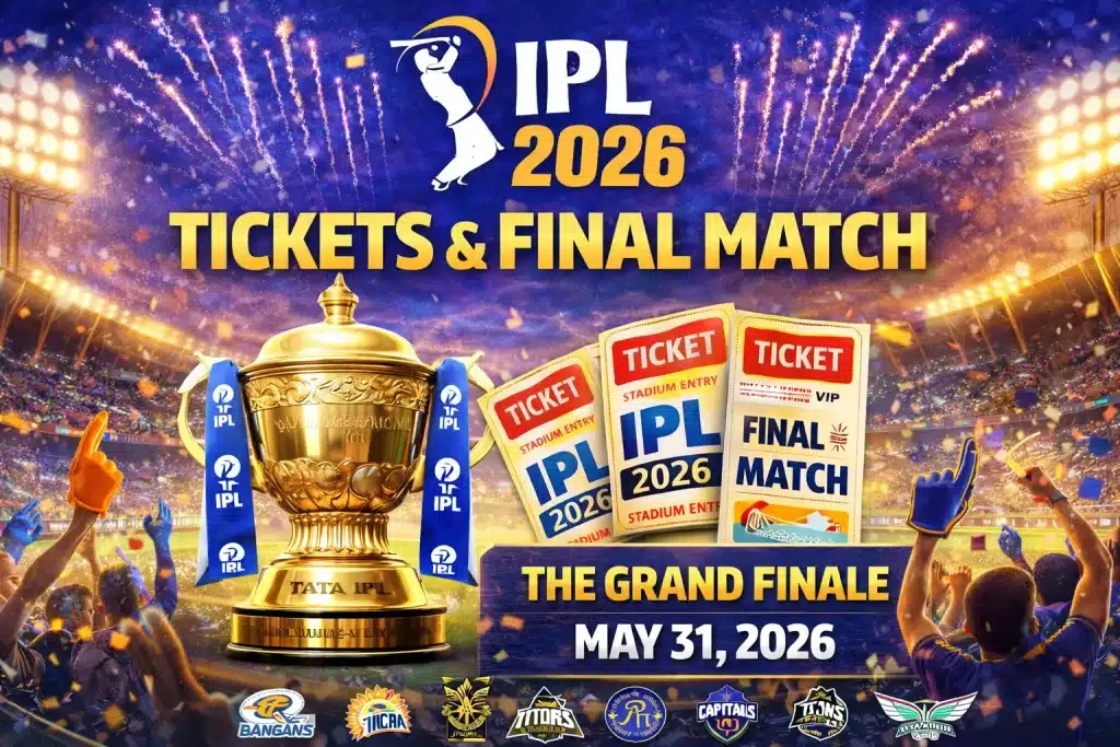 IPL 2026 Tickets & Final Match
