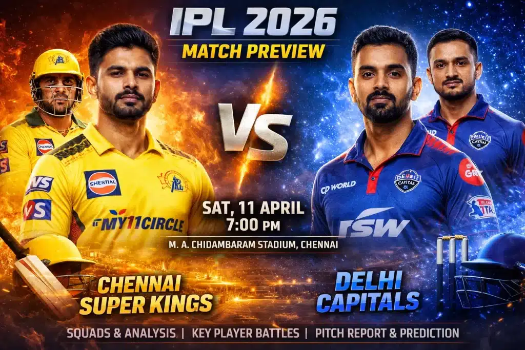 IPL 2026: CSK vs DC 10 IPL 2026 CSK vs DC