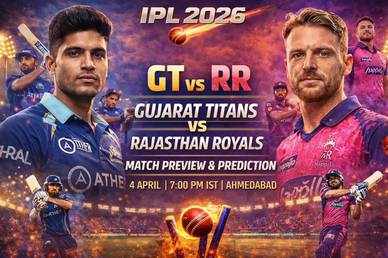 IPL 2026 GT vs RR