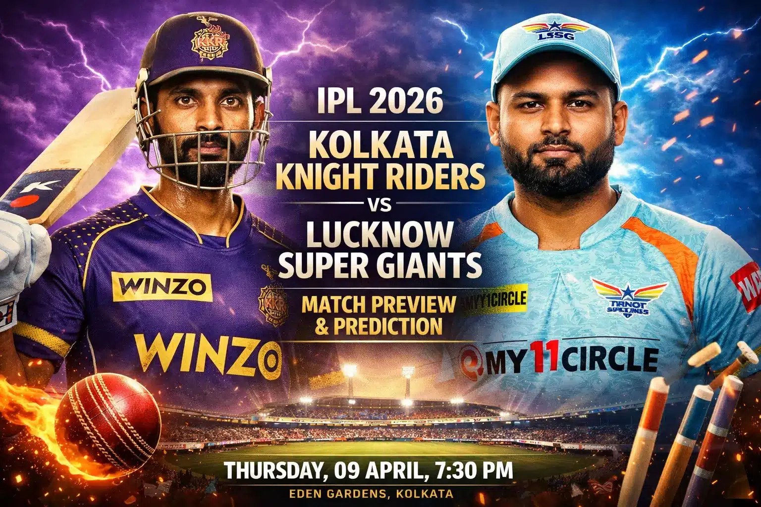 IPL 2026 KKR vs LSG