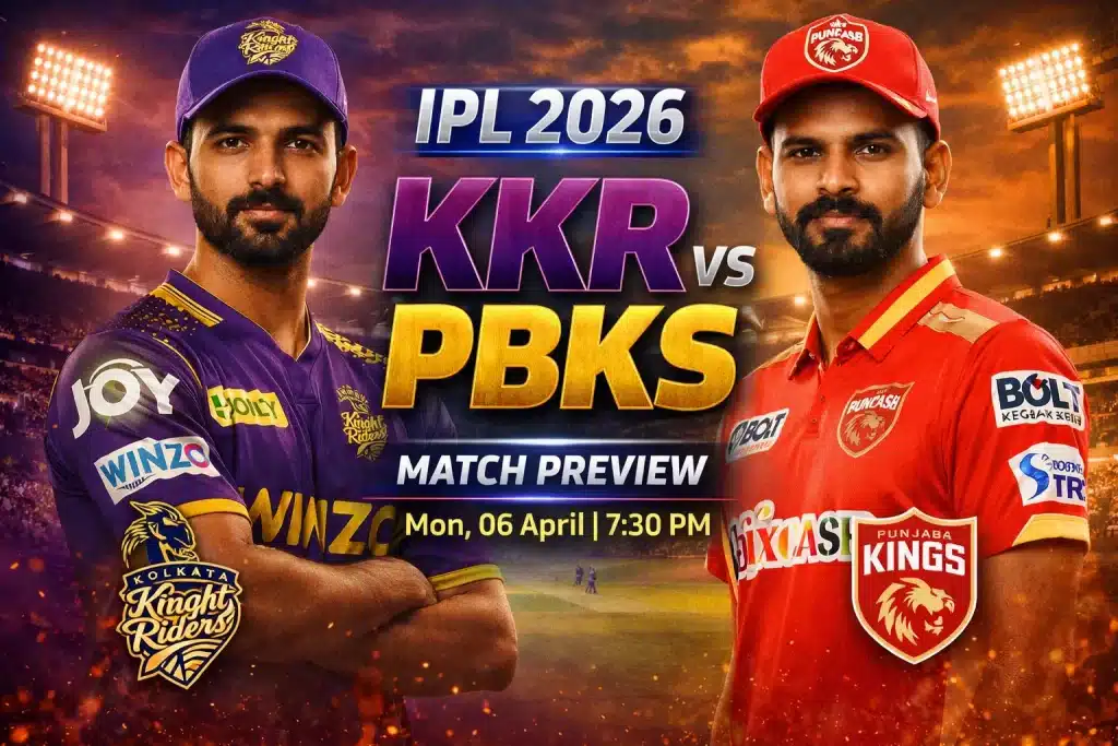 IPL 2026 KKR vs PBKS