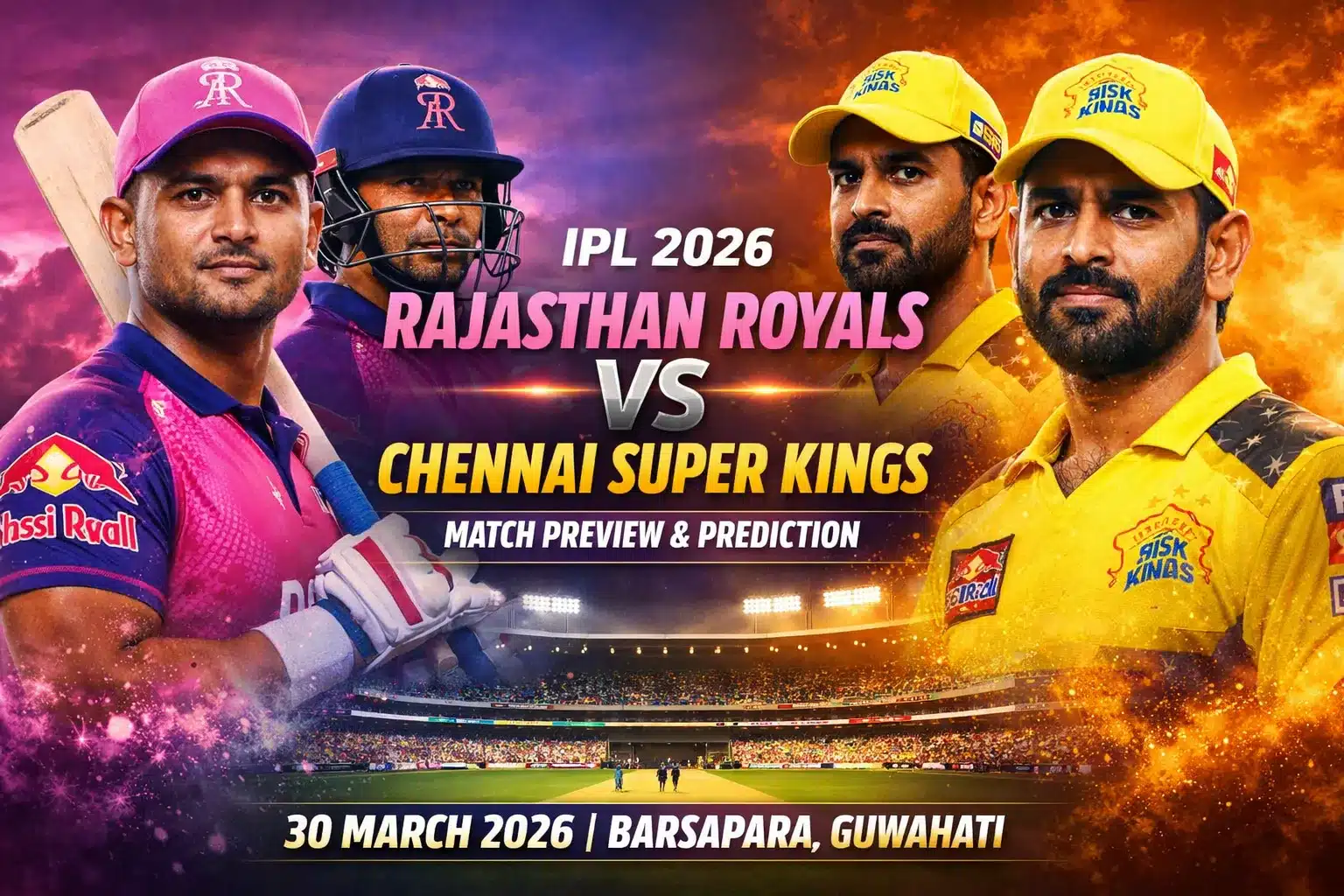 IPL 2026 RR vs CSK