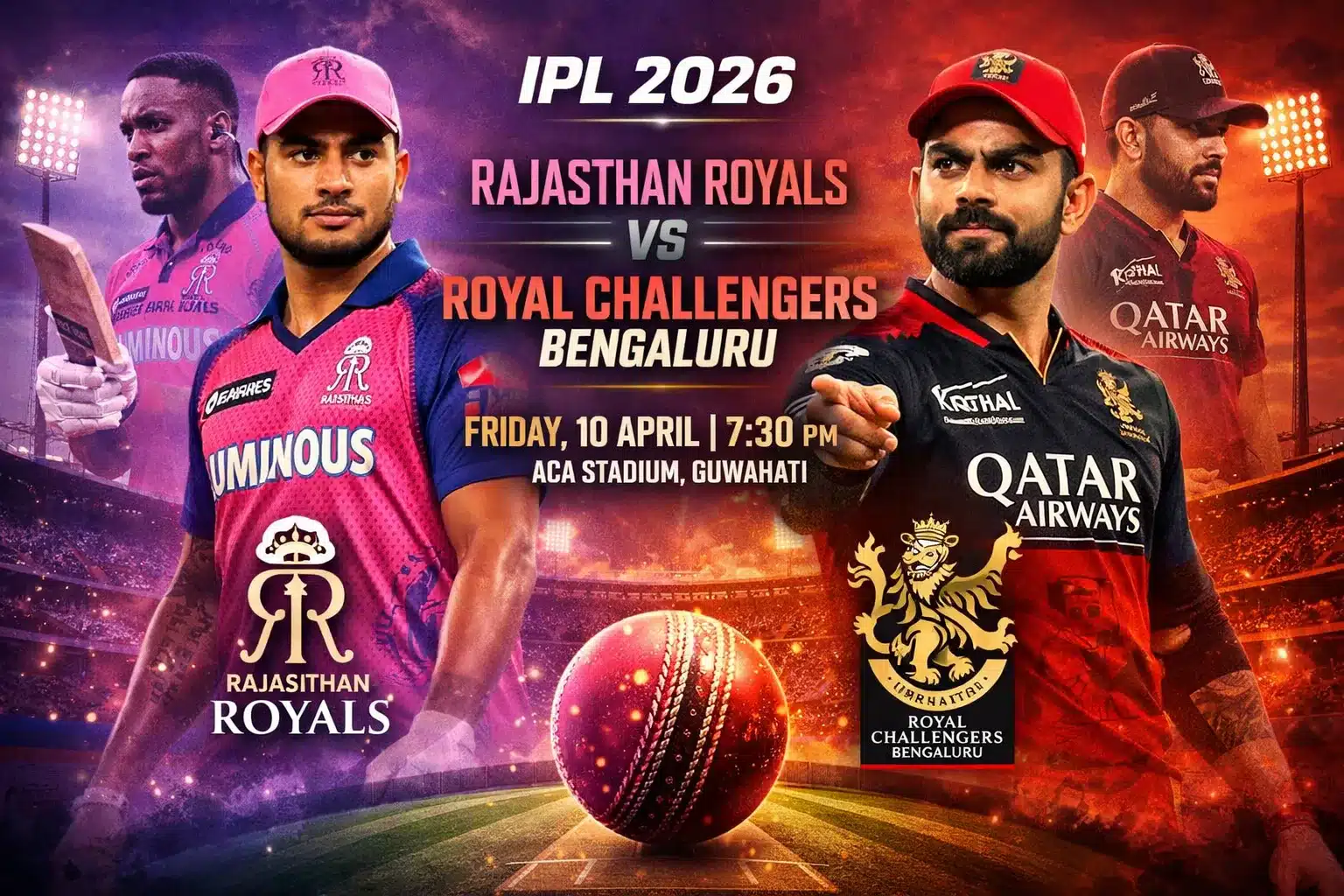IPL 2026: RR vs RCB 2 IPL 2026 RR vs RCB