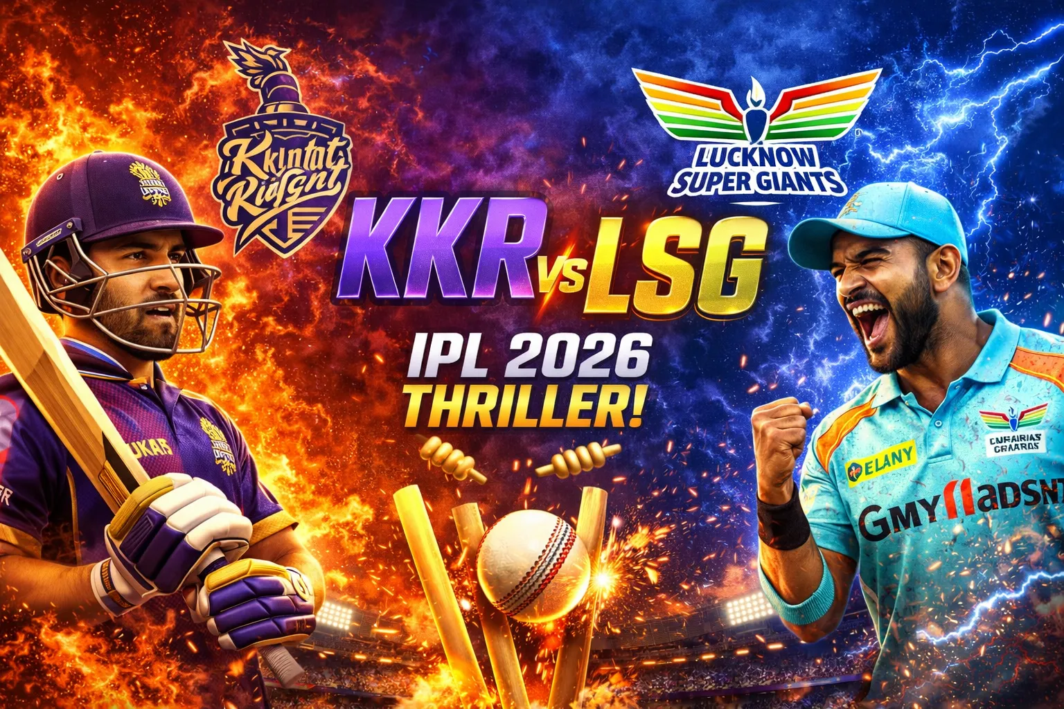 KKR vs LSG Match Result