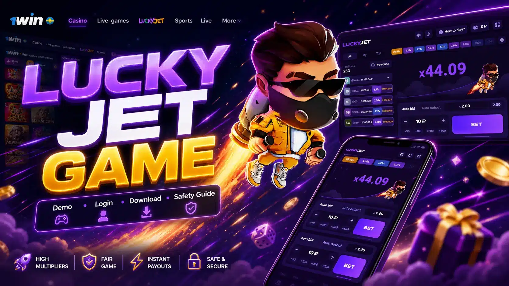 Lucky Jet Game Review
